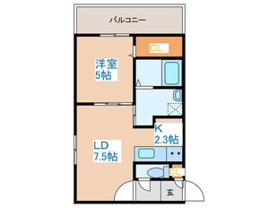 サンコ－ト円山ガ－デンヒルズの物件間取画像